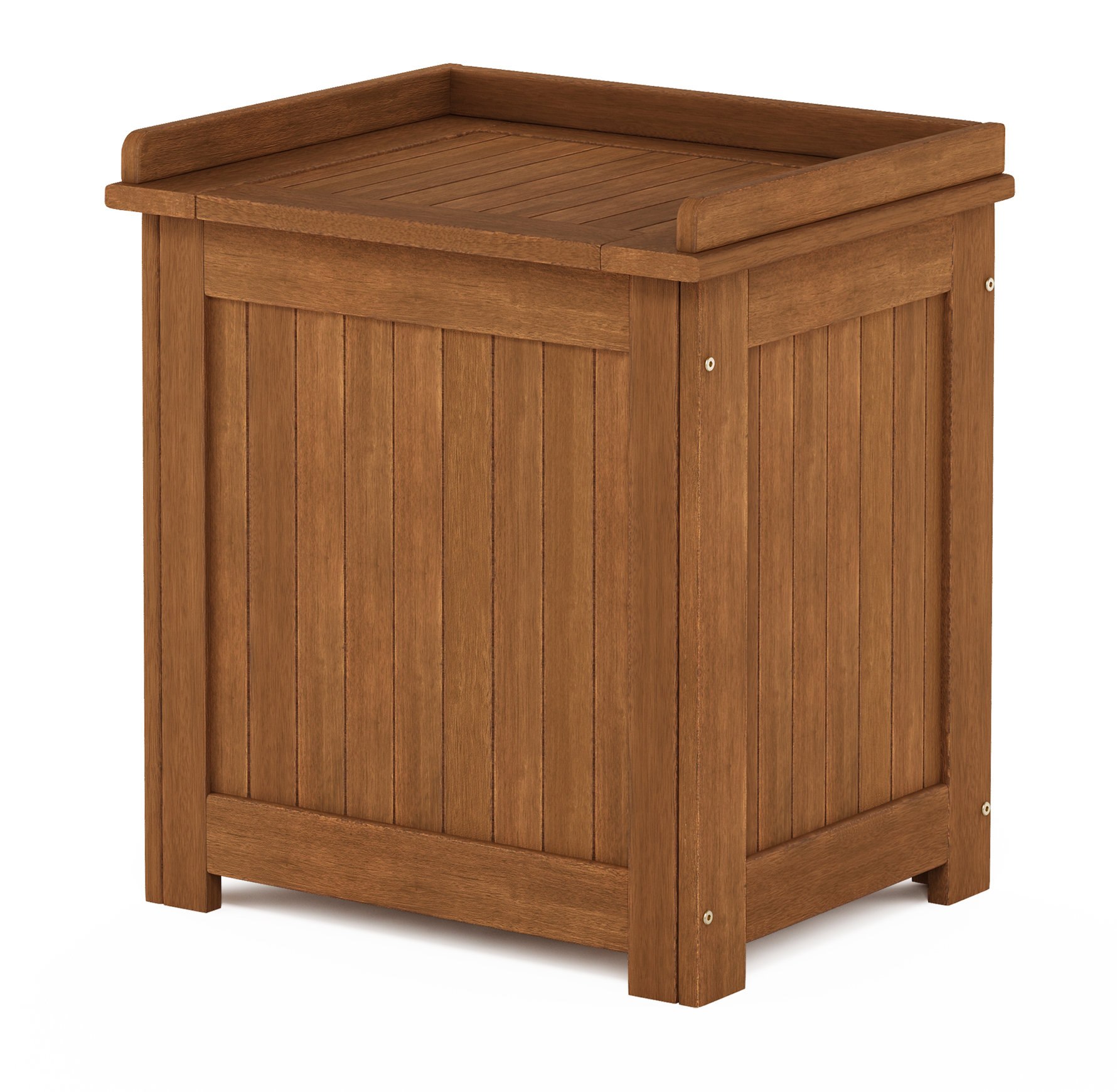 Wooden outdoor box storage discount